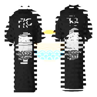 【Tkg】たまごかけごはん 卵 白飯 米 ご飯 おもしろ 可愛い 面白い ユーモア ギャグ ネタ ウケ狙い 笑える 変な Tシャツ - Kawaiitshirt