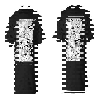 【さくらみこ】『ヤマト神想怪異譚』漫画コマtシャツ（本人セレクト 日本語） Tシャツ - Kawaiitshirt