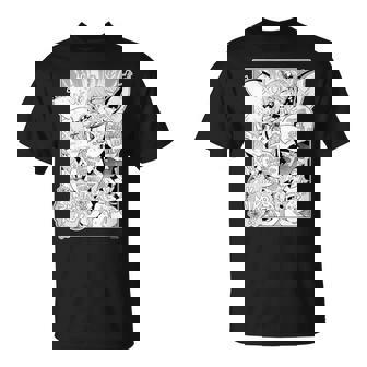 【さくらみこ】『ヤマト神想怪異譚』漫画コマtシャツ（本人セレクト 英語） Tシャツ - Kawaiitshirt