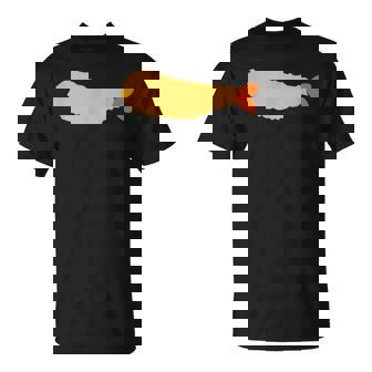 【エビフライ】えびふらい 海老 えび 蝦 エビ おもしろ 面白い シンプル イラスト おしゃれ 可愛い ネタ ウケ狙い Tシャツ - Kawaiitshirt