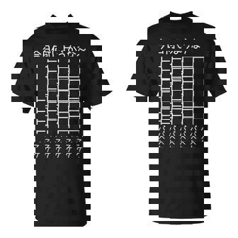 【今日何しようかな バスケ】あみだくじ バスケットボール 遊び心 おもしろ 面白い ギャグ ネタ ウケ狙い 笑える 変な Tシャツ - Kawaiitshirt