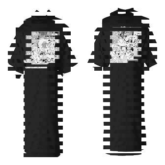 【大神ミオ】『ヤマト神想怪異譚』漫画コマtシャツ（本人セレクト 英語） Tシャツ - Kawaiitshirt