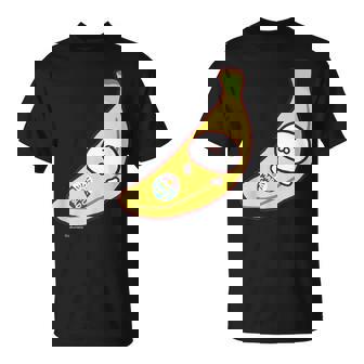 うさまるバナナまる ダークカラー Tシャツ - Kawaiitshirt