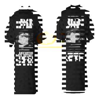 うどん 麺 和食 おもしろ Tシャツ - Kawaiitshirt