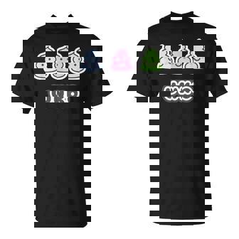 うんこ くん《3 スリー》【Unko】うんち ポップ ゆるくて かわいい キャラクター イラスト Tシャツ - Kawaiitshirt