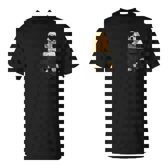 おかしなアメリカンコッカースパニエル犬ポケット犬愛好家 Tシャツ - Kawaiitshirt