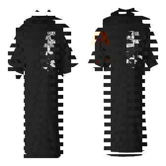 おかしなキャバリア王チャールズ・スパニエルがあなたのポケットに。 Tシャツ - Kawaiitshirt