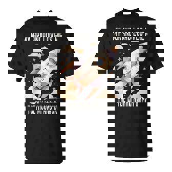 おじいちゃんは私を月まで愛して帰って Tシャツ - Kawaiitshirt