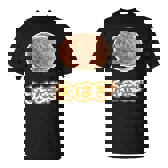 おはぎ（デリシャス スイーツ）和菓子【変なtシャツ屋さん】ポップ かわいい 面白い イラスト デザイン Tシャツ - Kawaiitshirt