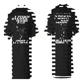 おもしろい俺のヒクイドリが呼んでるし、私は鳥に行かな Tシャツ - Kawaiitshirt