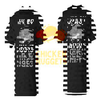 おもしろチキンナゲット メンズ ボーイズ キッズ チキンナゲット愛好家向け Tシャツ - Kawaiitshirt