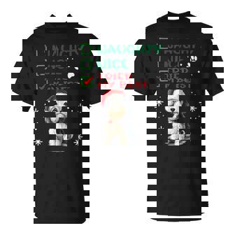 かわいい ダンディ ディンモント テリア 犬 クリスマス いたずら 素敵 試した Tシャツ - Kawaiitshirt