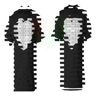 かわいい レトロ チェック柄 ギンガム柄 ミニマリスト Tシャツ - Kawaiitshirt