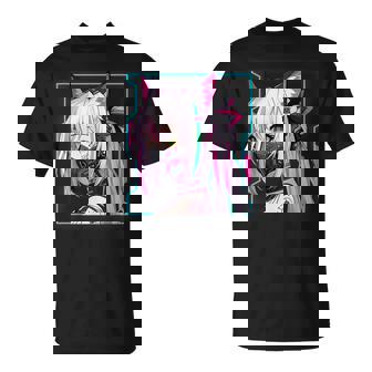 かわいい 日本の漫画 アニメ 美学 サイバーパンク テックウェア Tシャツ - Kawaiitshirt