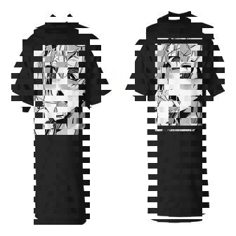 かわいいアヘ顔 アニメ 女の子 オタクウィーブ ラブ ビッグアイズ ドリップ Tシャツ - Kawaiitshirt