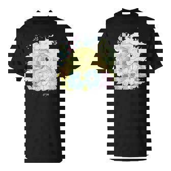 かわいいカメの花 I キッズ 亀 Tシャツ - Kawaiitshirt