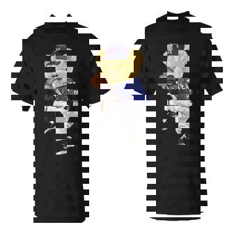 かわいいテディベア 野球ジャグ スウェットシャツ Tシャツ - Kawaiitshirt