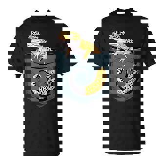 かわいいヒョウゲッコ トカゲ爬虫類 ヒョウ ヤモリのお父さん用 Tシャツ - Kawaiitshirt