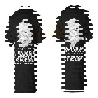 かわいいビションフリーゼ If You Love Me Let Meleep パジャマ Tシャツ - Kawaiitshirt