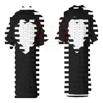 かわいいピーチピンクの水玉模様ミニマリストグラフィック。 Tシャツ - Kawaiitshirt