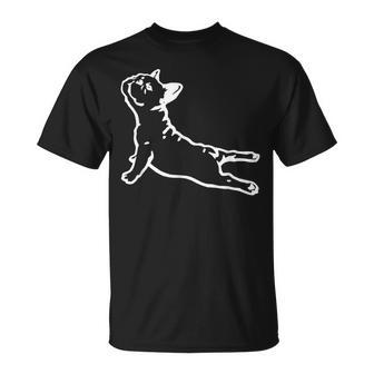 かわいいフレンチブルドッグ ヨガ 面白い フレンチブルドッグ オーナー Tシャツ - Kawaiitshirt
