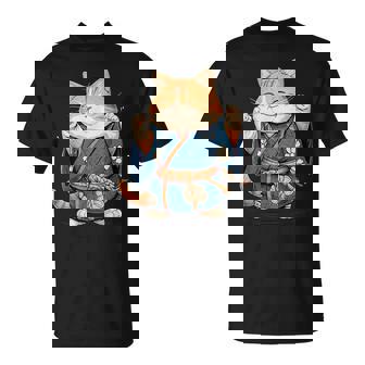 かわいいマワシ相撲帯猫ちゃんの力士 Tシャツ - Kawaiitshirt