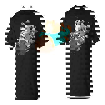 くつろぐ猫 Relaxing Cat Tシャツ - Kawaiitshirt