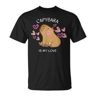 げっ歯類 面白いカピバラ カピバラアート メンズ レディース キッズ Tシャツ - Kawaiitshirt