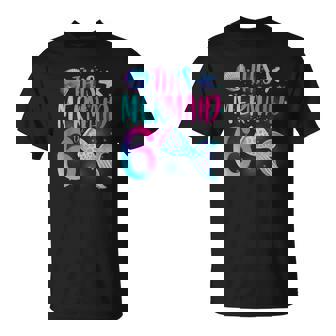 このマーメイドは6歳の6歳の誕生日マーメイドガールパーティーです。 Tシャツ - Kawaiitshirt