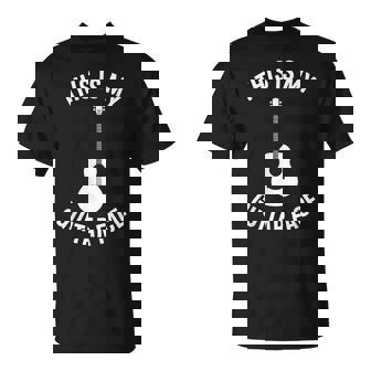 これは私のギターフェイスです ミュージシャン ギタリスト アコースティックギター Tシャツ - Kawaiitshirt