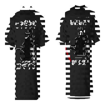 じゅげむじゅげむ五秒でブチギレ ネタ 落語 言い間違い もじり ジョーク ギャグ ツッコミ 猫 おもしろ 猫愛好者 Tシャツ - Kawaiitshirt