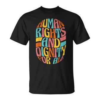 すべての人に人権と尊厳を Tシャツ - Kawaiitshirt