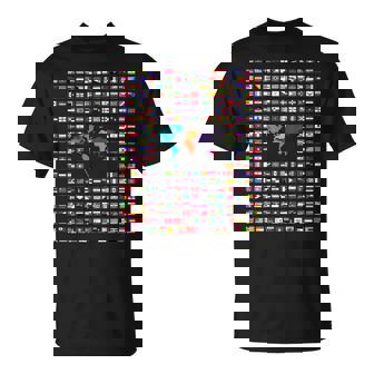 すべての国 世界の国旗 287 国旗 国際 Tシャツ - Kawaiitshirt