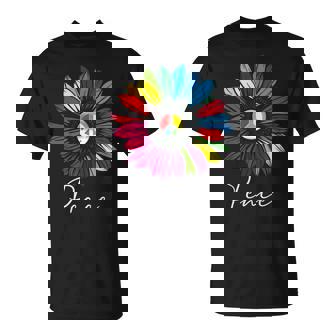 すべての愛する人々に平和 陽気なデザイン Tシャツ - Kawaiitshirt