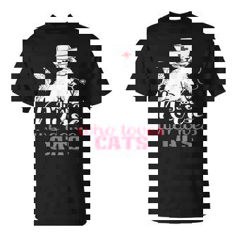 ただの猫好きナースおもしろいネコナース Tシャツ - Kawaiitshirt