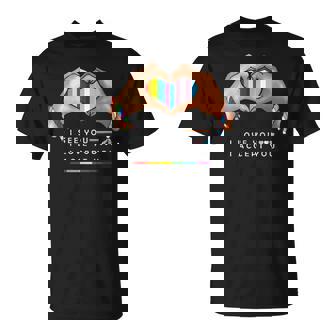 なるほど、愛してる、受け入れるよ、Lgbtqの味方プライド Tシャツ - Kawaiitshirt