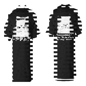 にゃに見てんだよ おもしろ 猫好き 猫飼い 猫 ネコ ねこ 猫 くろねこ好き 面白い サプライズ Tシャツ - Kawaiitshirt