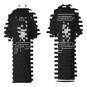 ねこがあらわれた！ 猫好き ゲーム好き ネコ飼い ネコママ 猫ママ ネコパパ 猫パパ Rpg ゲーム 猫 ねこ ネコ Tシャツ - Kawaiitshirt