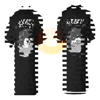 ねこぺん日和 ドーナツねこぺん ダークカラー Tシャツ - Kawaiitshirt