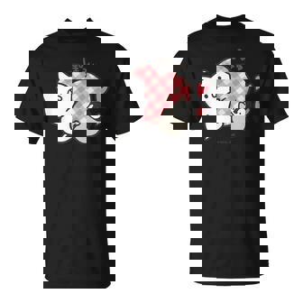 ねこぺん日和 ハート Tシャツ - Kawaiitshirt