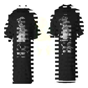 ぽっちゃり猫 お腹が大きい猫 ユーモア Fat Cat Tシャツ - Kawaiitshirt