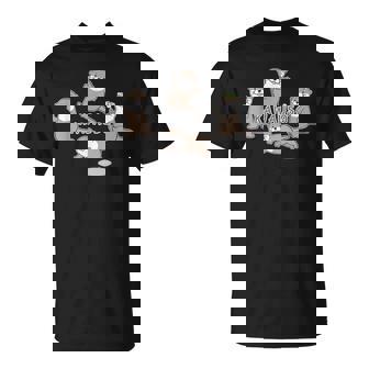 ゆるカワウソさん まるくん『あつまれ！』【 No102 】コツメカワウソ Tシャツ - Kawaiitshirt