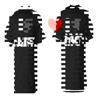 アイラブナンシー-ハート Tシャツ - Kawaiitshirt