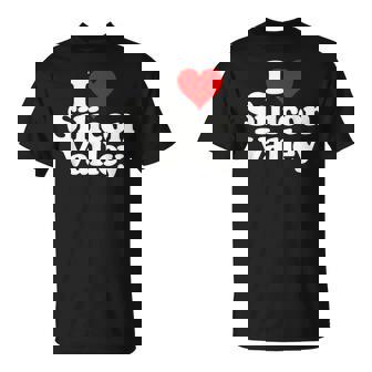 アイラブハートシリコンバレーv カリフォルニア Tシャツ - Kawaiitshirt