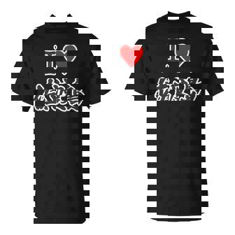 アイラブ・佐渡島（I Love ハート）【47都道府県・市区町村】佐渡ヶ島 ジモtティ 地元愛 お土産 グッズ面白 Tシャツ - Kawaiitshirt