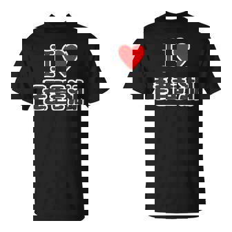 アイラブ・琵琶湖（I Love ハート）滋賀【47都道府県】ジモtティjimo-T 地元愛 観光 お土産 ご当地・面白 Tシャツ - Kawaiitshirt