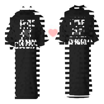 アイ・ラブ・ホット・グランマ-アイ・アム・ザ・ホット・グランマ Tシャツ - Kawaiitshirt