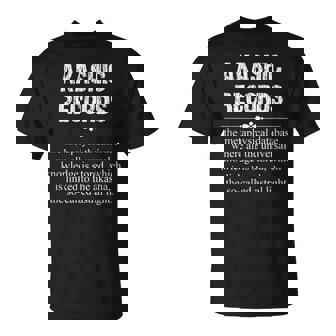 アカシックレコード Akashic Records Dictionary Word Definition Occult Tシャツ - Kawaiitshirt