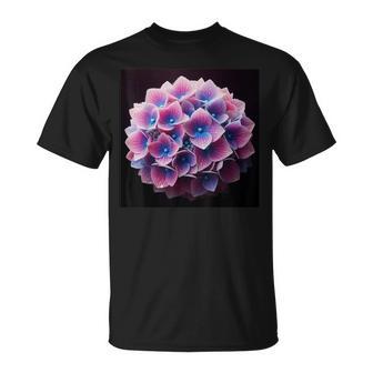 アジサイのようなアジサイの花 Tシャツ - Kawaiitshirt