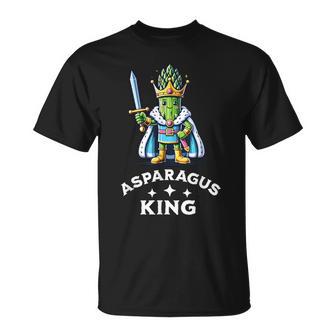 アスパラガス キング アスパラガス 栽培者 農家 ヴィーガン 野菜 Tシャツ - Kawaiitshirt